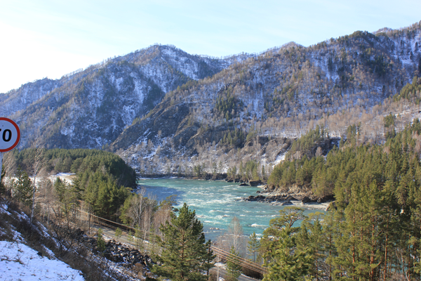 Река Катунь Чемальский тракт