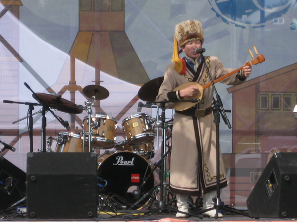 Карыш Кергилов на фестивале "Живая вода"